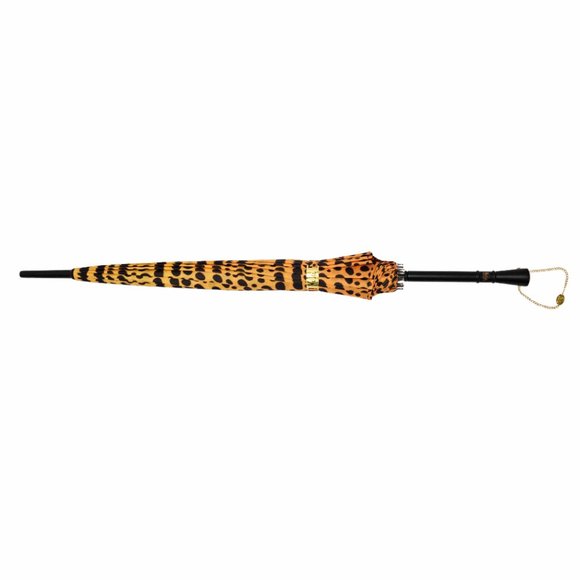 Leopard Print Parasol Style Umbrella - Picture 11 of 11
